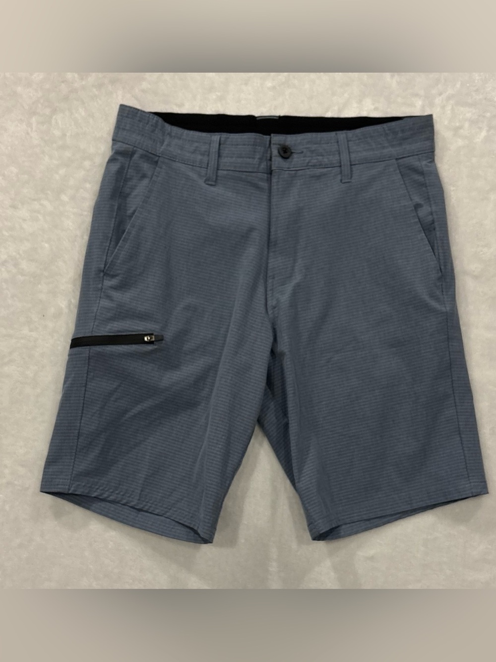 Burnside Performance Hybrid Blue Striped 5-pocket Shorts Men’s Size 30